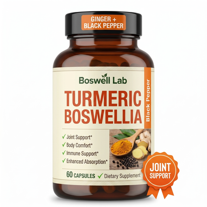 Turmeric Boswellia Capsules — 5000mg